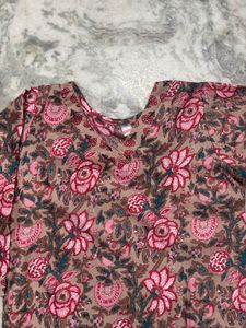 Beautiful Floral Kurta Set