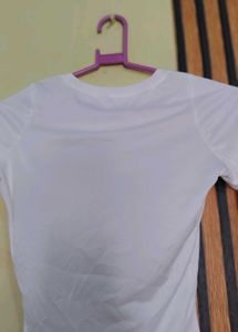 Basic White Long Sleeve Top