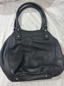 Kate Spade Black Leather Hobo Bag