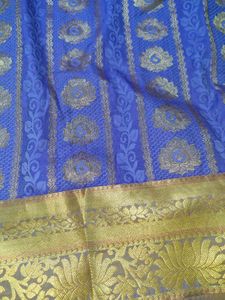 Elegant Lavender Banarasi Silk Saree-only saree