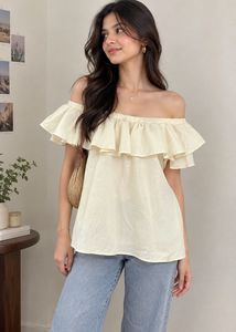 Chic Ruffled Off-Shoulder Top
