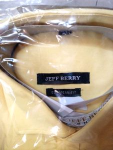 Brand New Packed Yellow Jeffberry shirt
