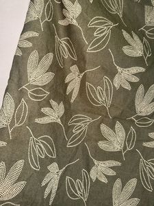 Ellie B Olive Green Leaf Print Pants – Size 12