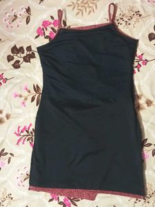 Sparkly Rose Gold Mini Dress