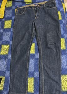 Men's Dark Wash Denim Jeans