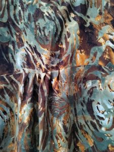 Boho Print Sleeveless Kurta plazzo