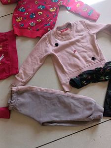 Bundle of Girls' Sweaters and Pants