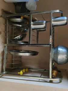 Stainless Steel Utensil Stand
