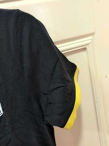 Black Graphic T-Shirt Dress