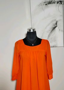 H&amp;M Orange Summer Dress🇸‌🇦‌🇱‌🇪24hrs