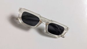 Stylish Transparent Frame Sunglasses