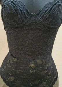 Black Lace Bodysuit