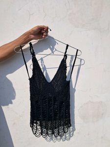 y2k halter neck top