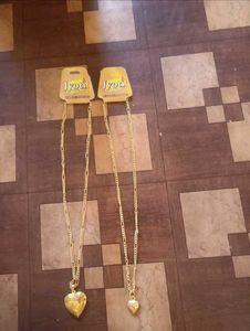 Elegant Gold Plated Pendants with Stones