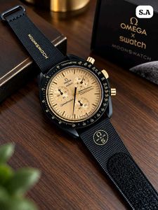 Omega x Swatch Moonswatch Chronograph Watch