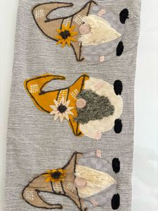 Charming Gnome Table Runner