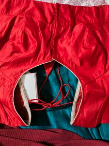 Red Ethnic Blouse