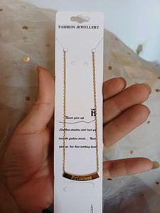 Princess anti tarnsih Fashion Necklace