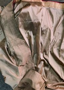 Exquisite Silk Saree with Gold Zari Work