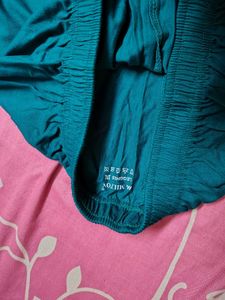 New Milton 3xl No 11 Teal Palazzo Pants