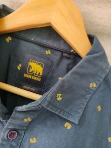 Shirt Blue Half Sleeves