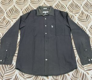 U.S. Polo Assn. Gray Shirt