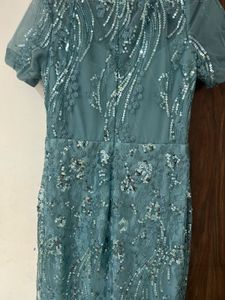 Elegant Sequin Embellished Gown
