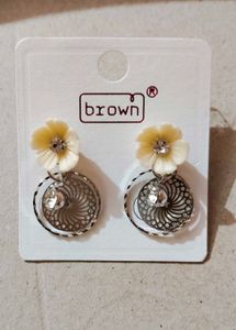 Floral Design Earrings