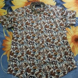 Stylish Men's Floral Print Shirt