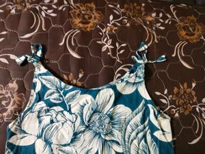 Floral tie knot kurti🪬😭🌟