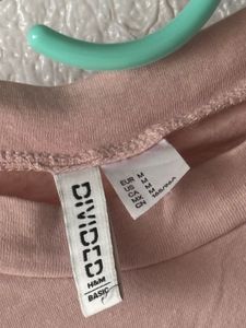 Soft Pink Basic T-Shirt