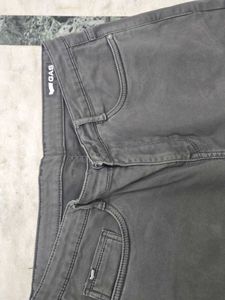 GAS Men's Gray Chinos