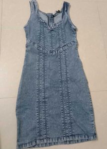 Women's Denim Sheath Dress