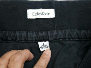 Calvin Klein 100% Linen Drawstring Shorts