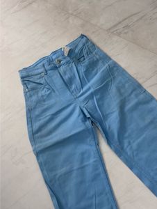 H&M Light Blue Wide Leg Jeans