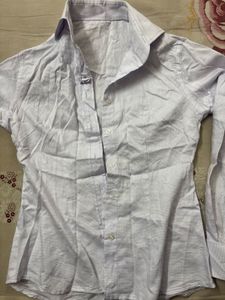 Classic Light Blue Striped Shirt