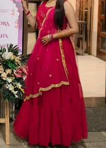 Stunning Pink Lehenga Choli Set ( for prom)