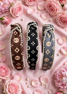 🆕Pearl Embellished Knotted Headbands