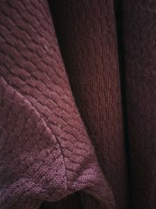 Vintage Purple Knit Cardigan With Collar