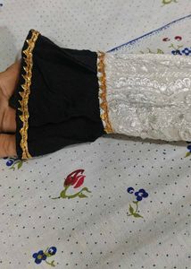 Elegant Chikankari Kurta &amp; Palazzo Set