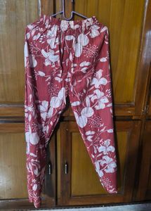 Maroon Floral Co-ord Set