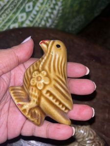 Vintage Ceramic Animal Figurines - Set of 9