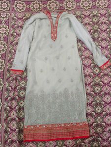 Elegant Embroidered Kurta