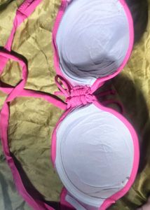 Bright Pink Bikini Top