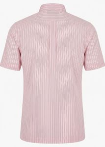 PAUL SMIT STRIPED SHORT-SLEEVE COTTON SHIR