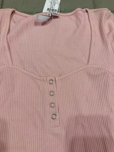 Forever New Steph Sweetheart Henley Tee