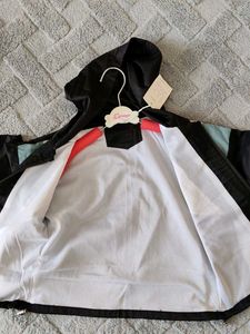Stylish Colorblock Hooded Jacket