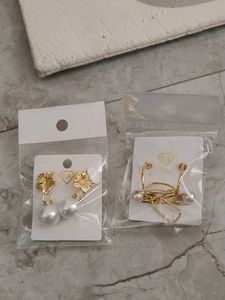 Exquisite Pearl Earrings Combo Offer