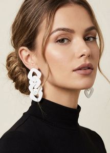 Chunky Chain Link Drop Earrings