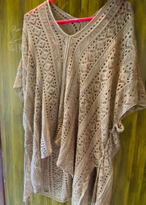 Crochet Cover Up for-Beach Wear